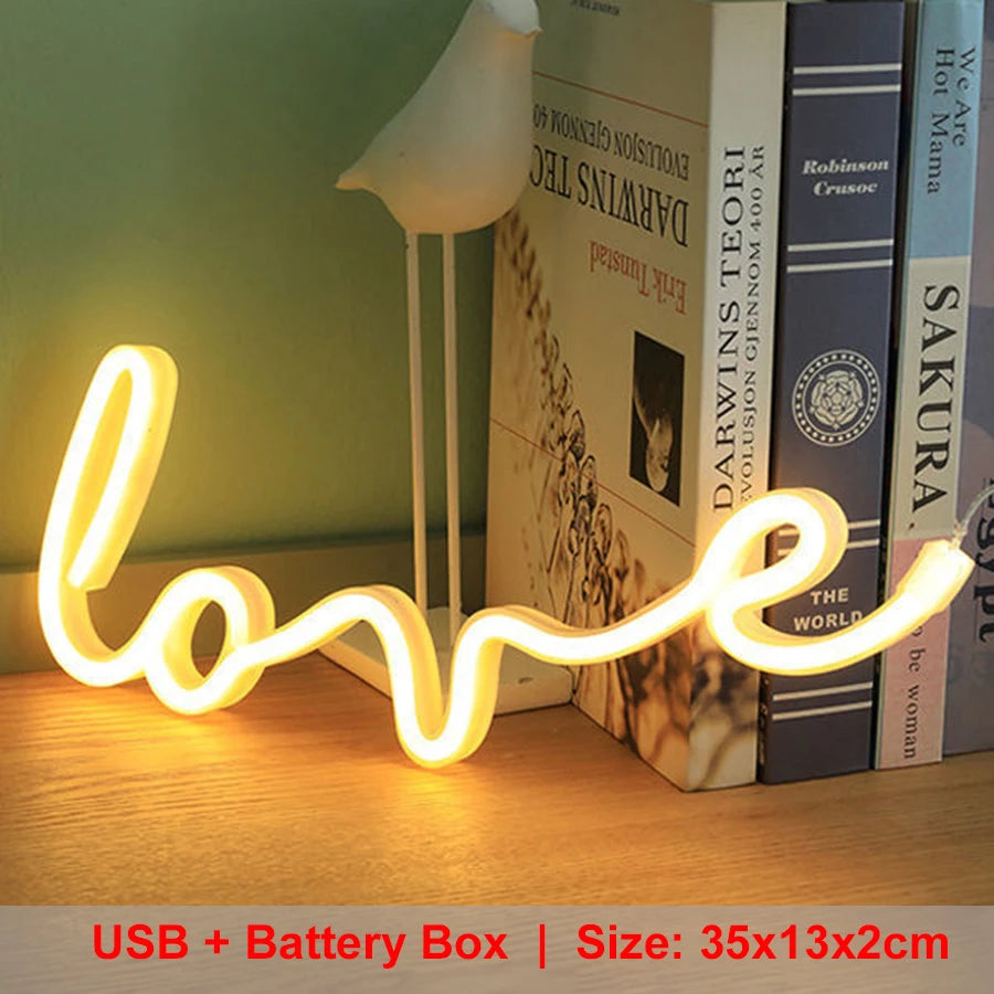 Neon Love LED