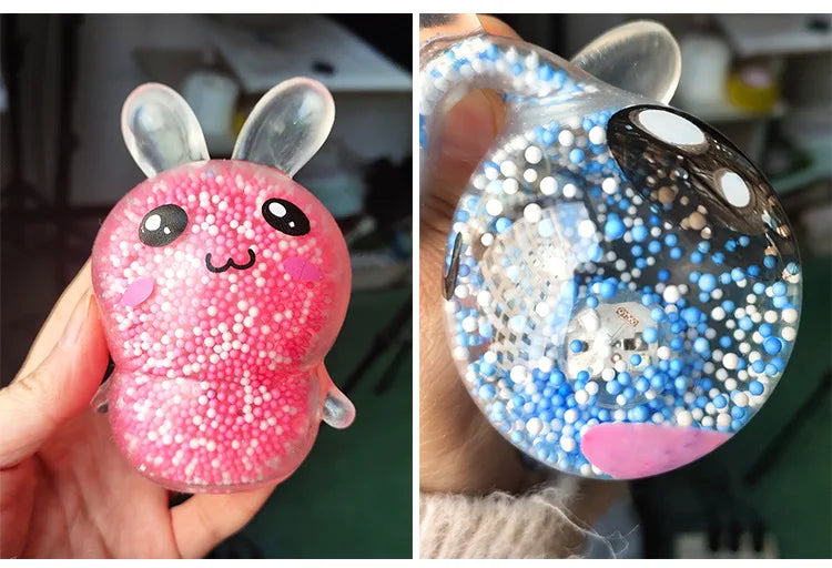 Glow-in-the-Dark Bunny Squishie
