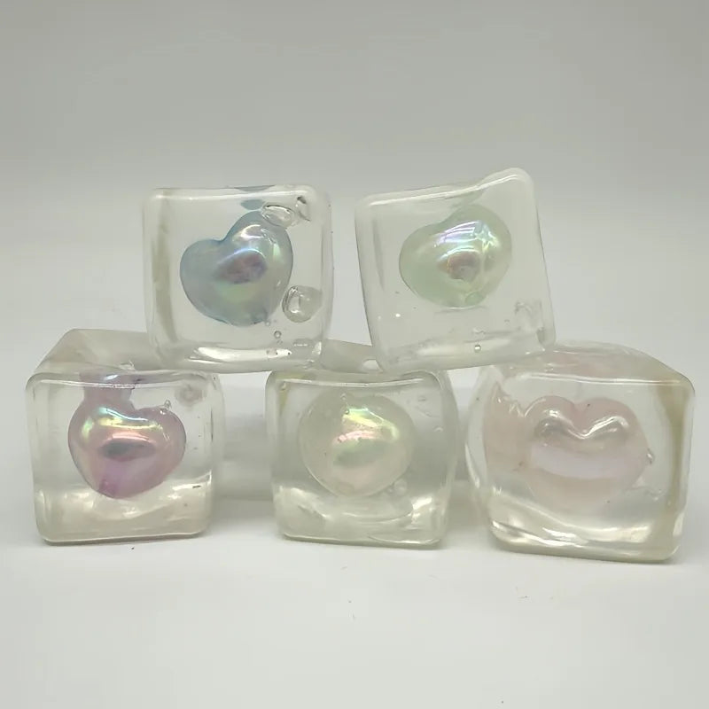 Glow-in-the-Dark Maltose Heart Squishie