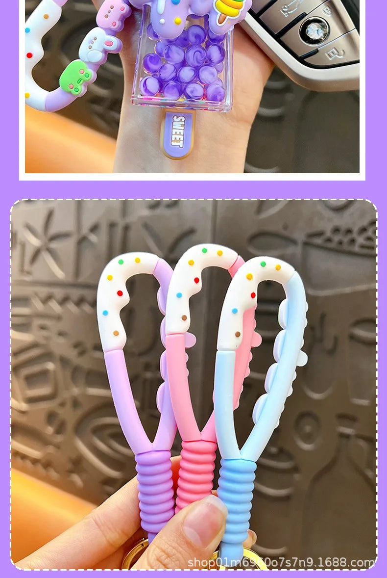 Quicksand Ice Pop Keychain