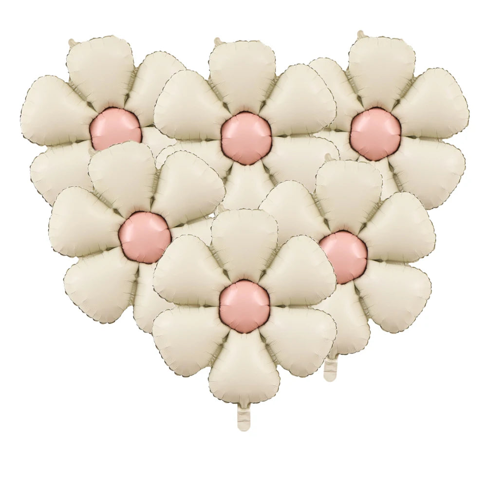 Pastel Daisy Balloons