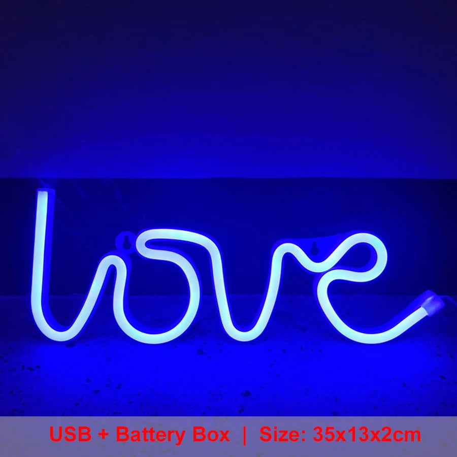Neon Love LED