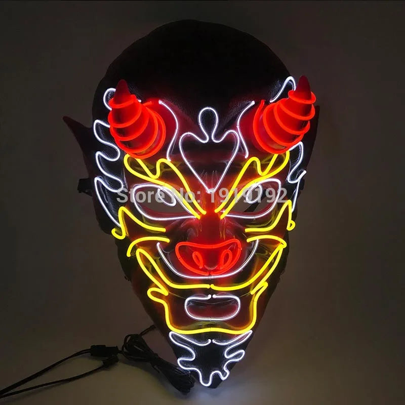 LED Carnival Masks