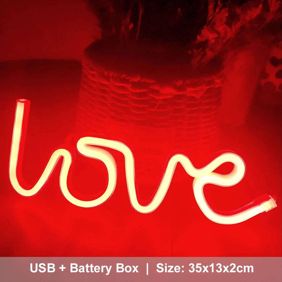 Neon Love LED
