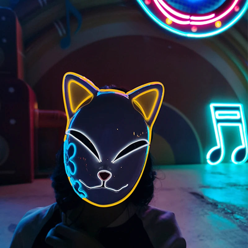 LED Carnival Masks