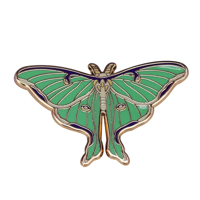Lunar Moth Pin