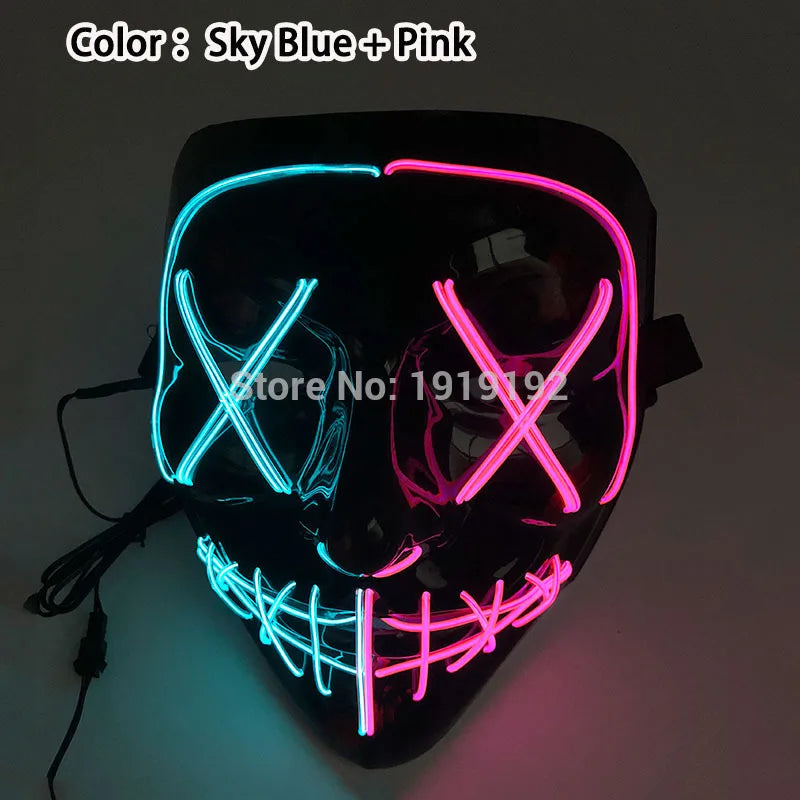 LED Carnival Masks