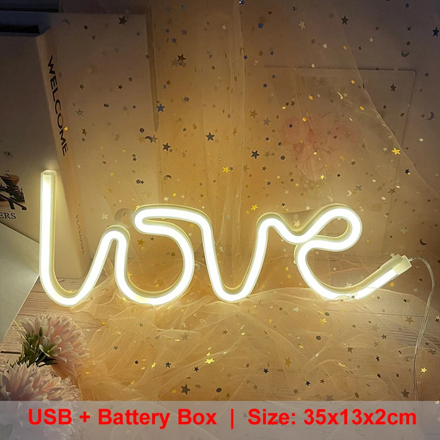 Neon Love LED
