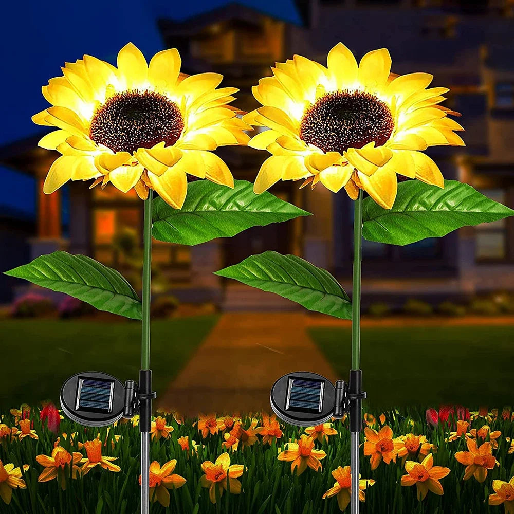 Solar Sunflower LED