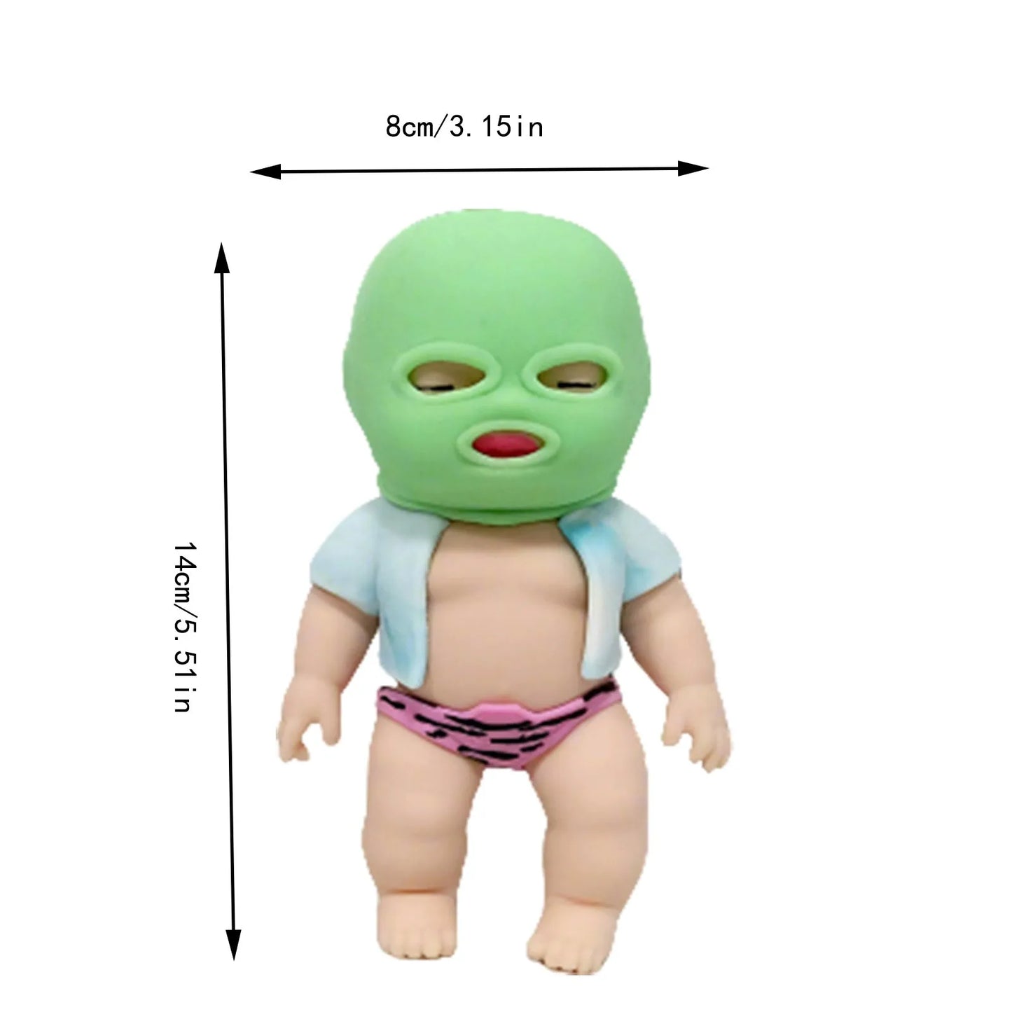 Baby Wrestler Squishie