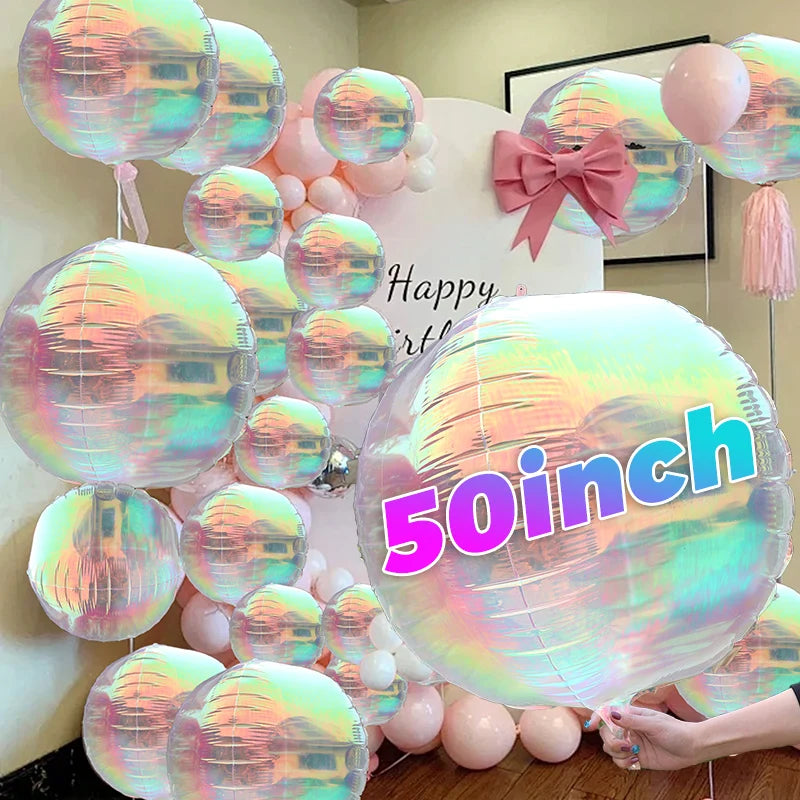 Large Iridescent Ballooons