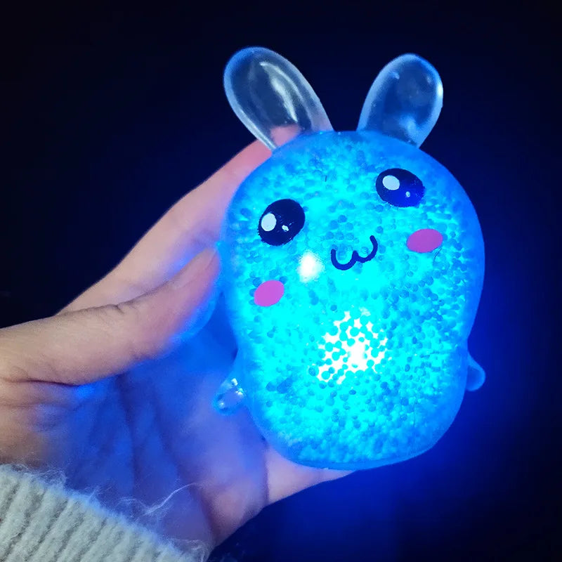 Glow-in-the-Dark Bunny Squishie