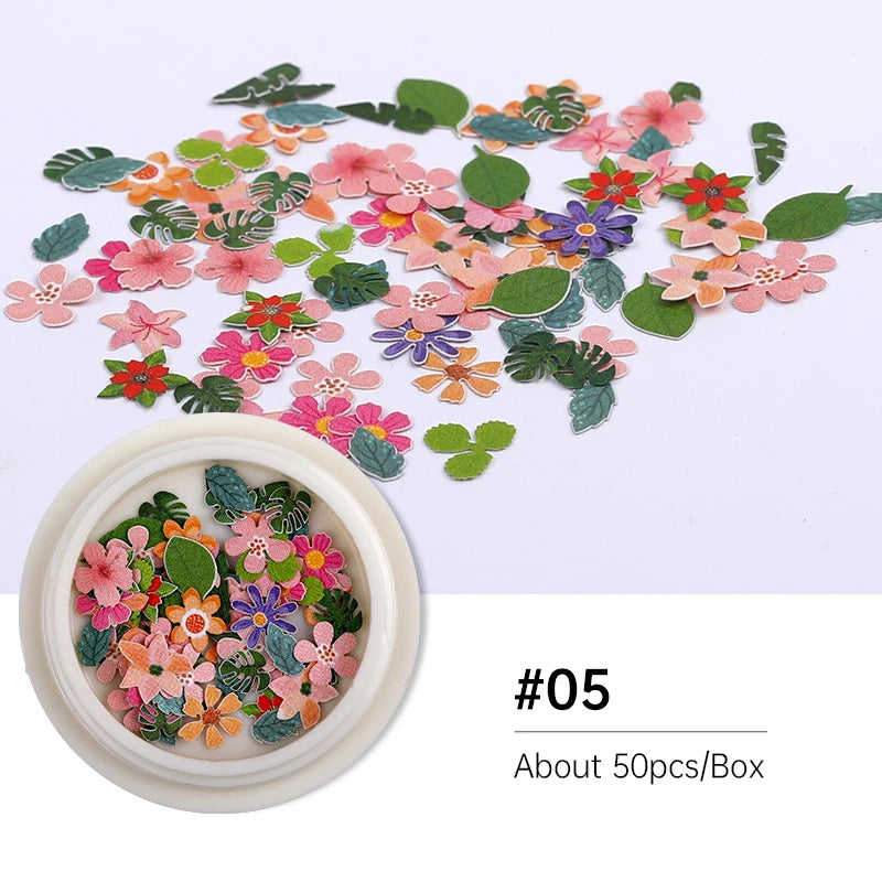 Micro Wood Pulp Flowers