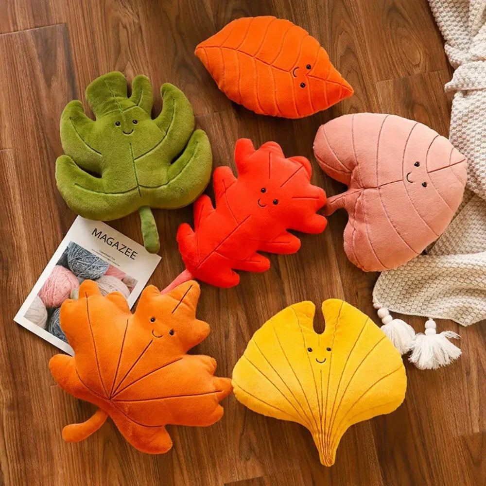 Fall Leaf Plushies