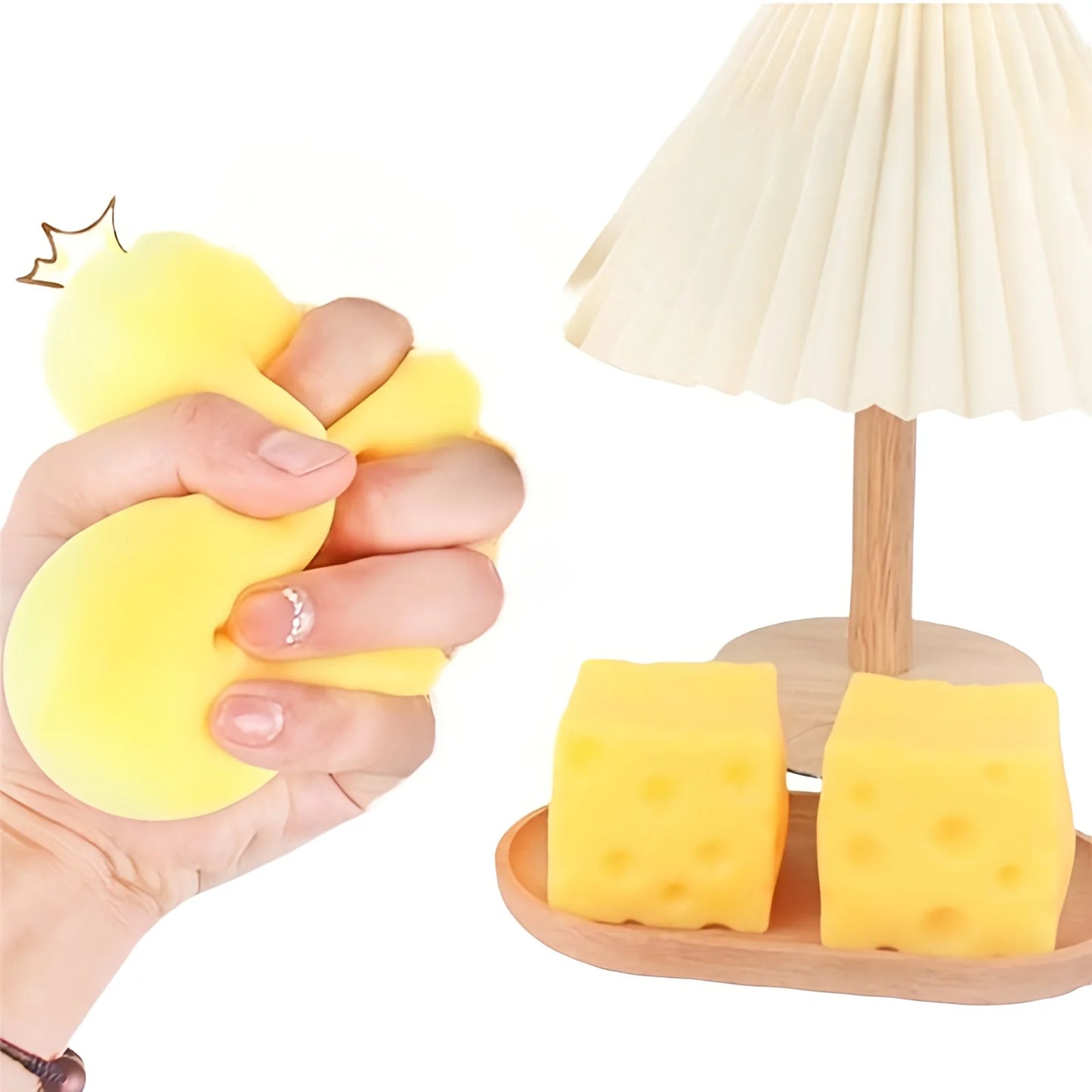Tiny Cheese Squishie