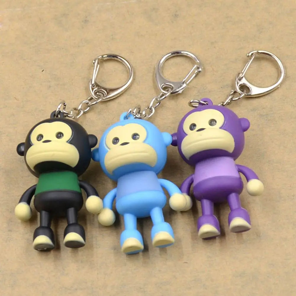 Electric Monkey Keychain