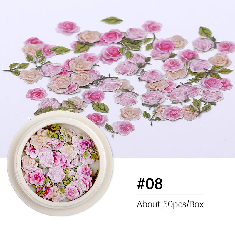 Micro Wood Pulp Flowers