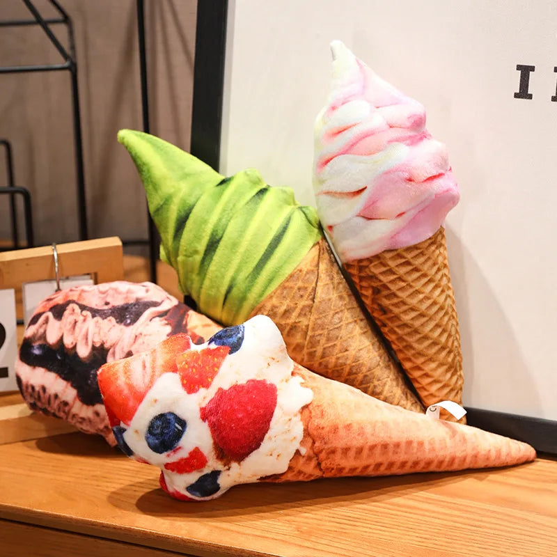 Ice Cream Plushies