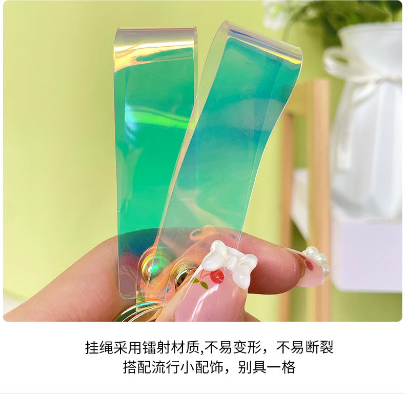 Liquid Heart Keychain