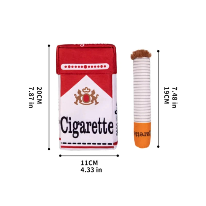 Cigarette Pack Plushie