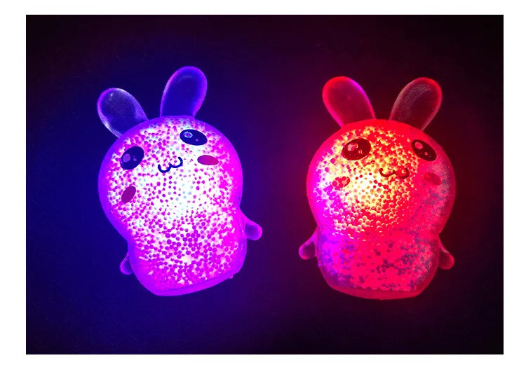Glow-in-the-Dark Bunny Squishie