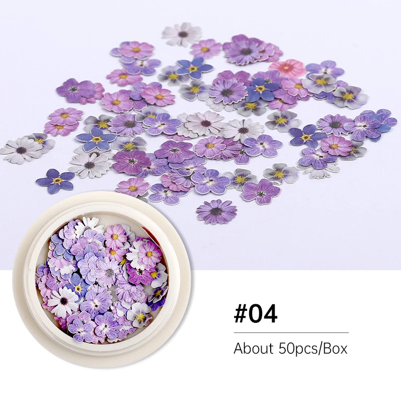 Micro Wood Pulp Flowers