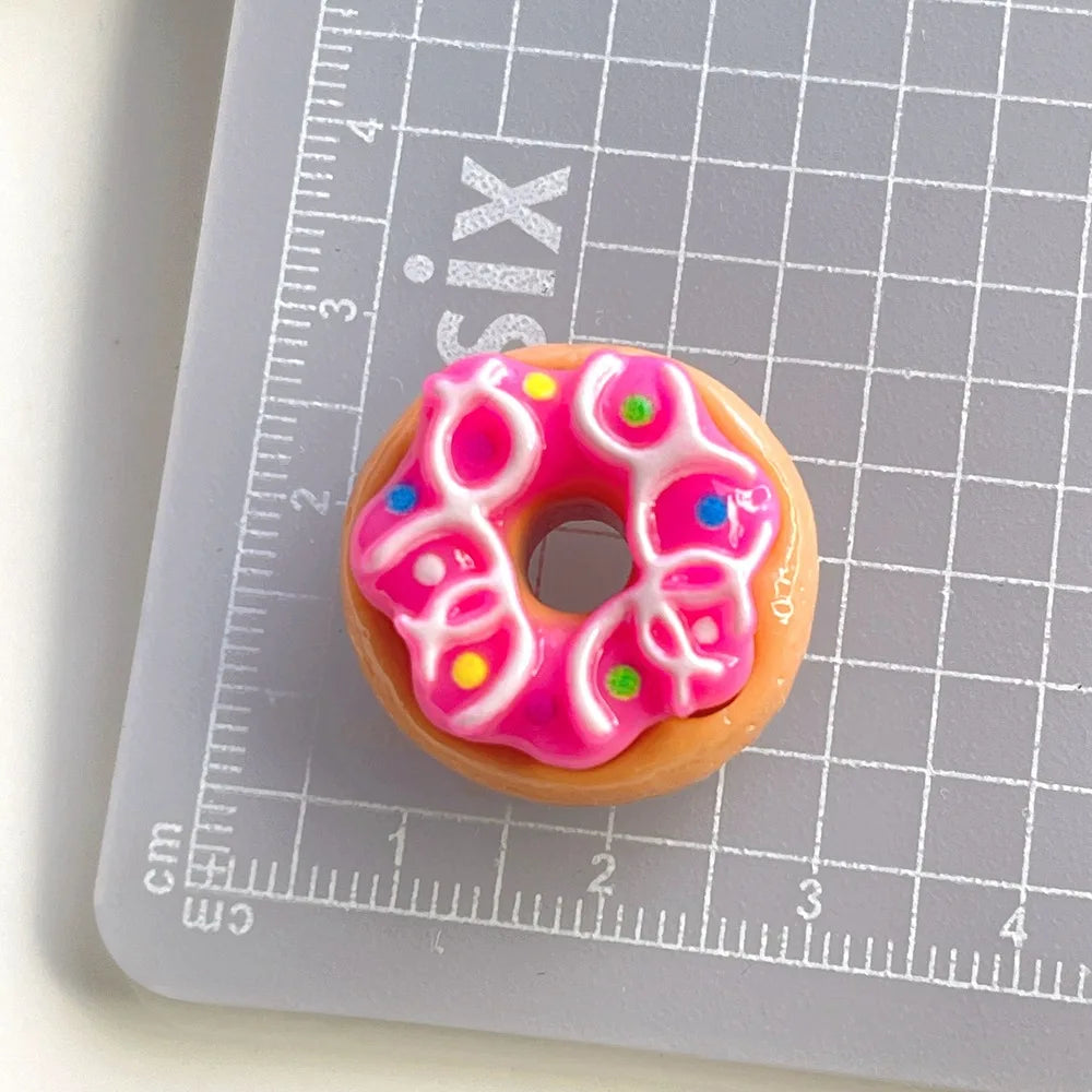 100pc Mini Resin Donuts