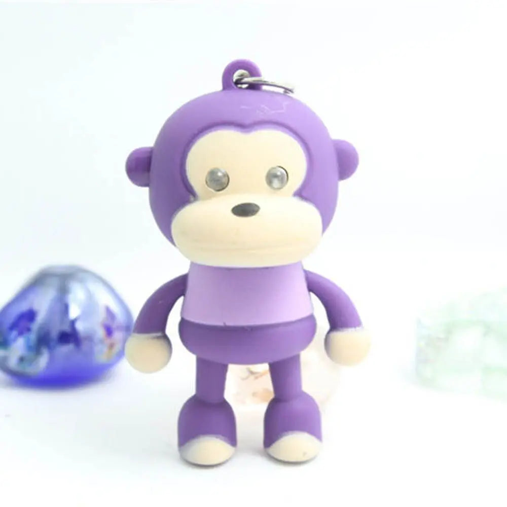 Electric Monkey Keychain