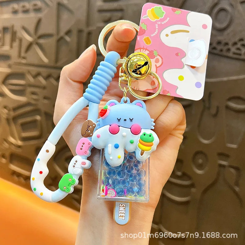 Quicksand Ice Pop Keychain