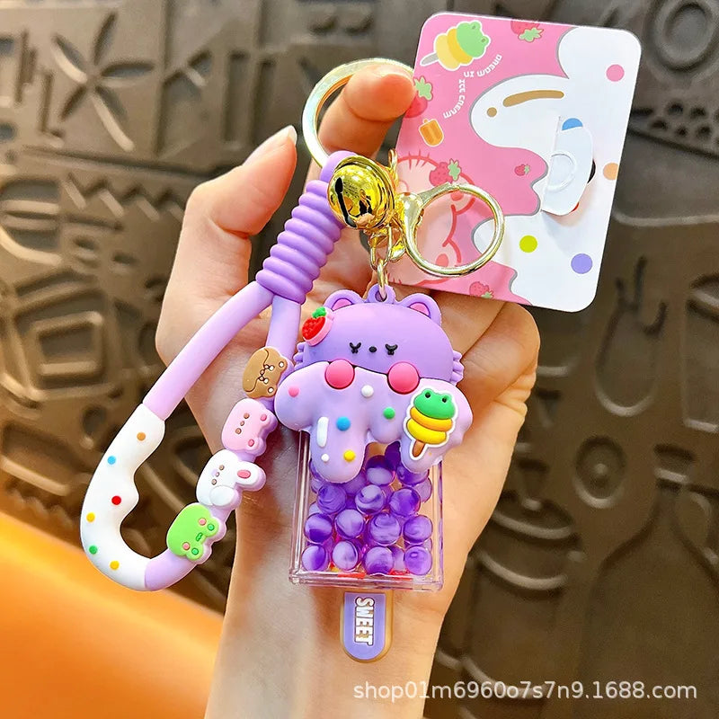Quicksand Ice Pop Keychain