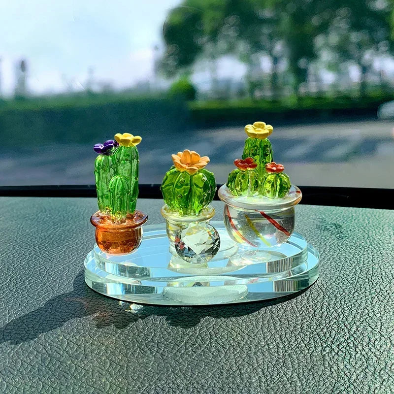 Mini Glass Cactus