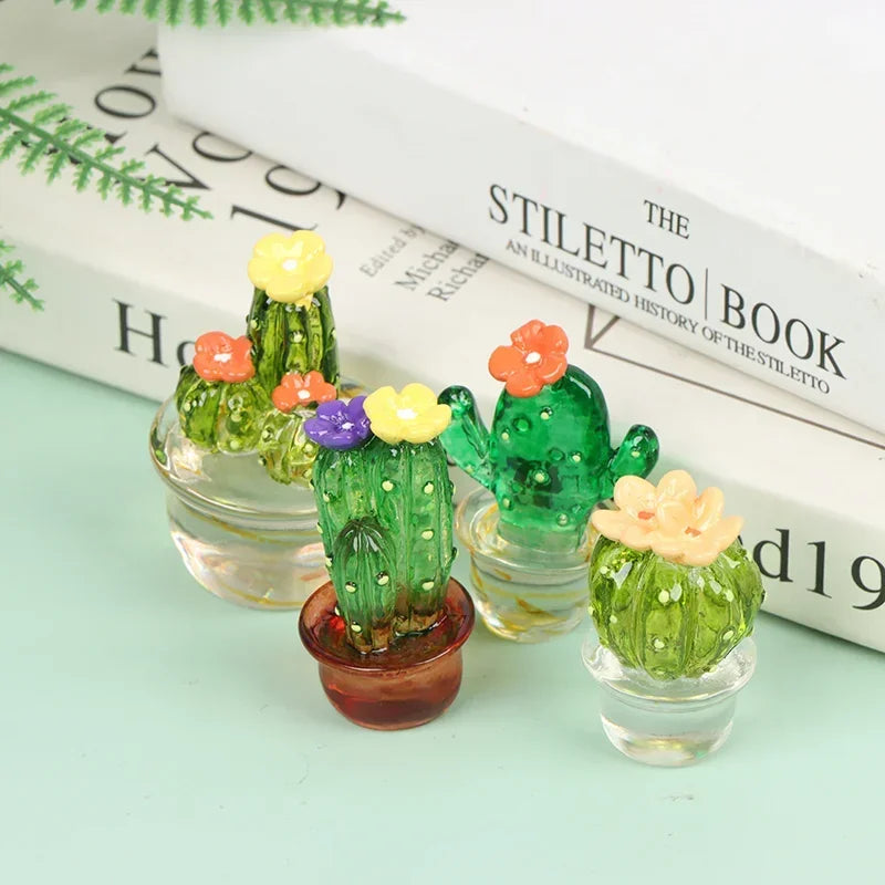 Mini Glass Cactus