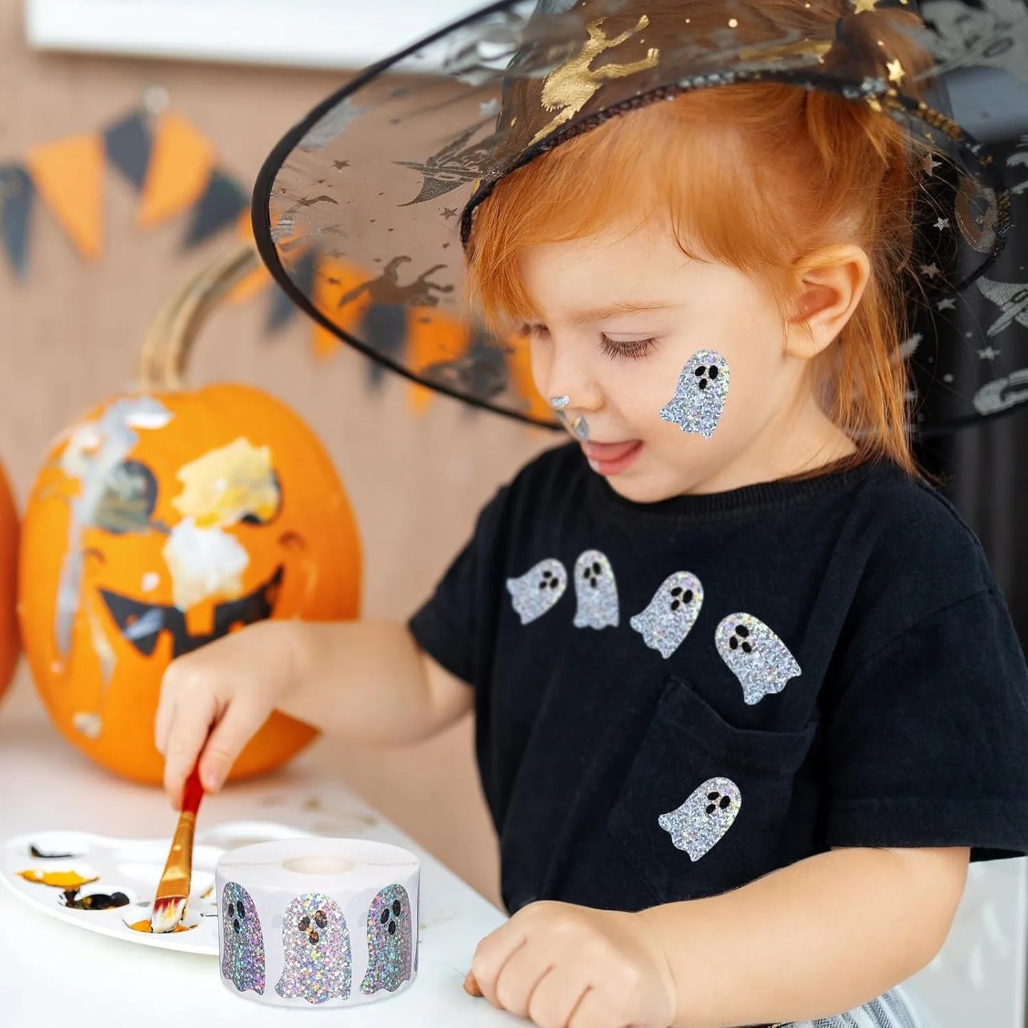 Holographic Ghost Stickers