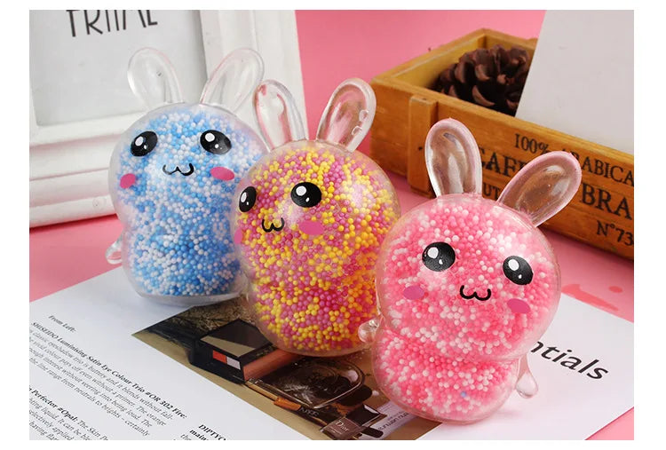 Glow-in-the-Dark Bunny Squishie