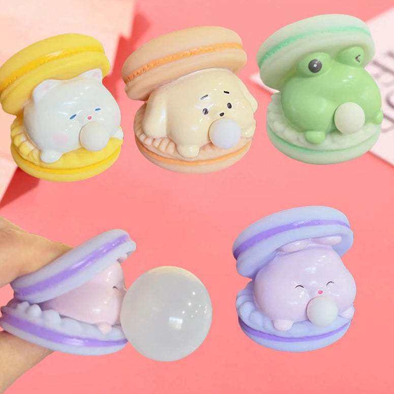 Macaron Bubble Burger Squishie