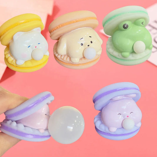 Macaron Bubble Burger Squishie