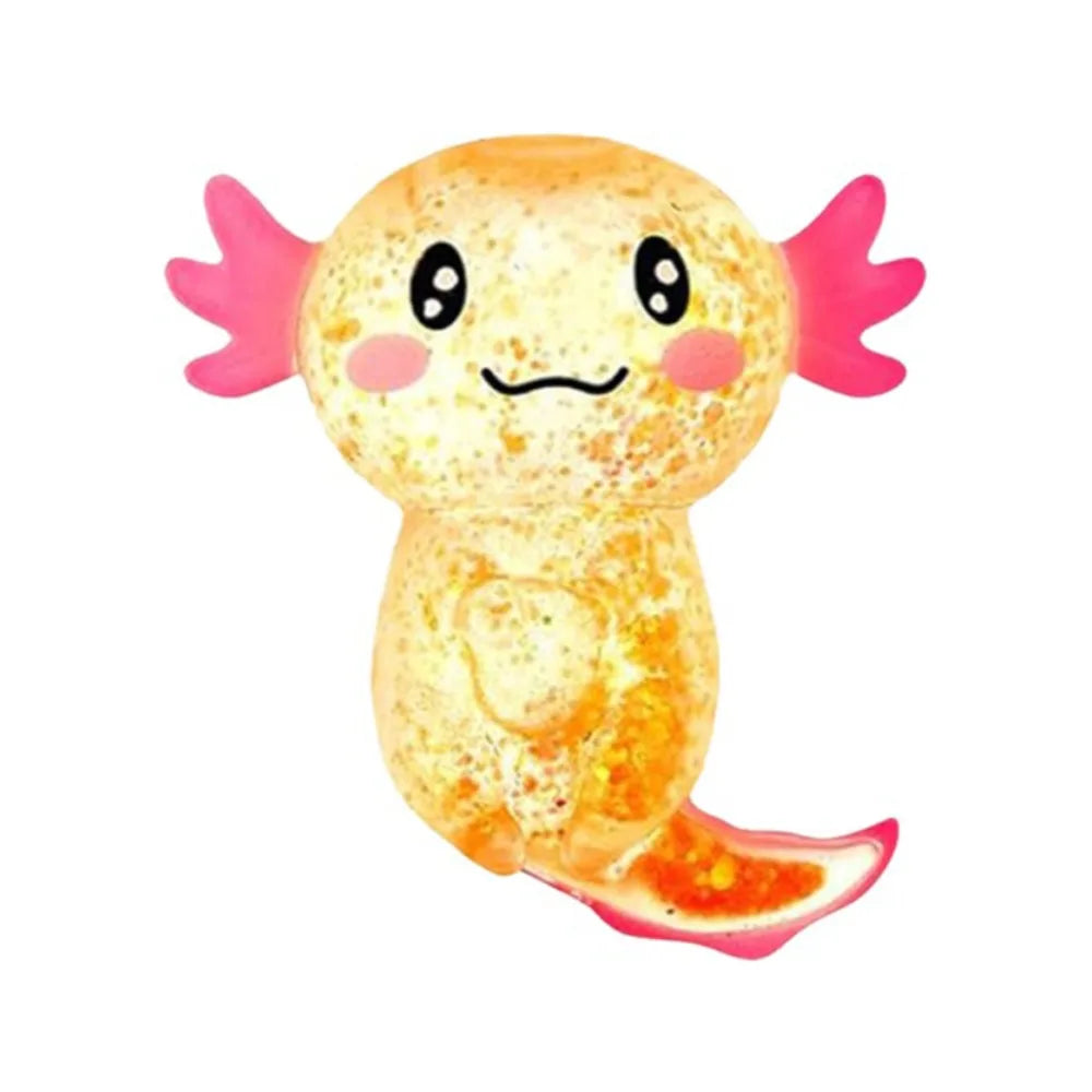 Glitter Axolotl Squishie