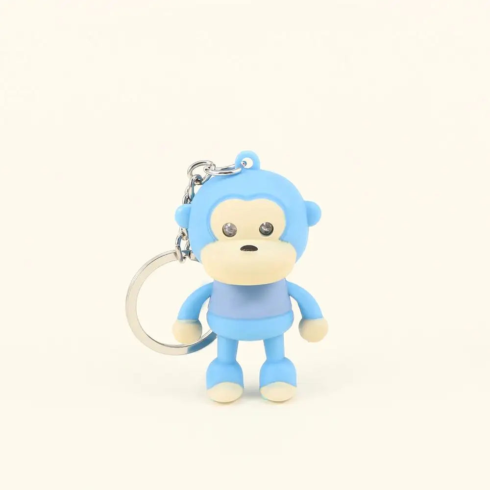 Electric Monkey Keychain