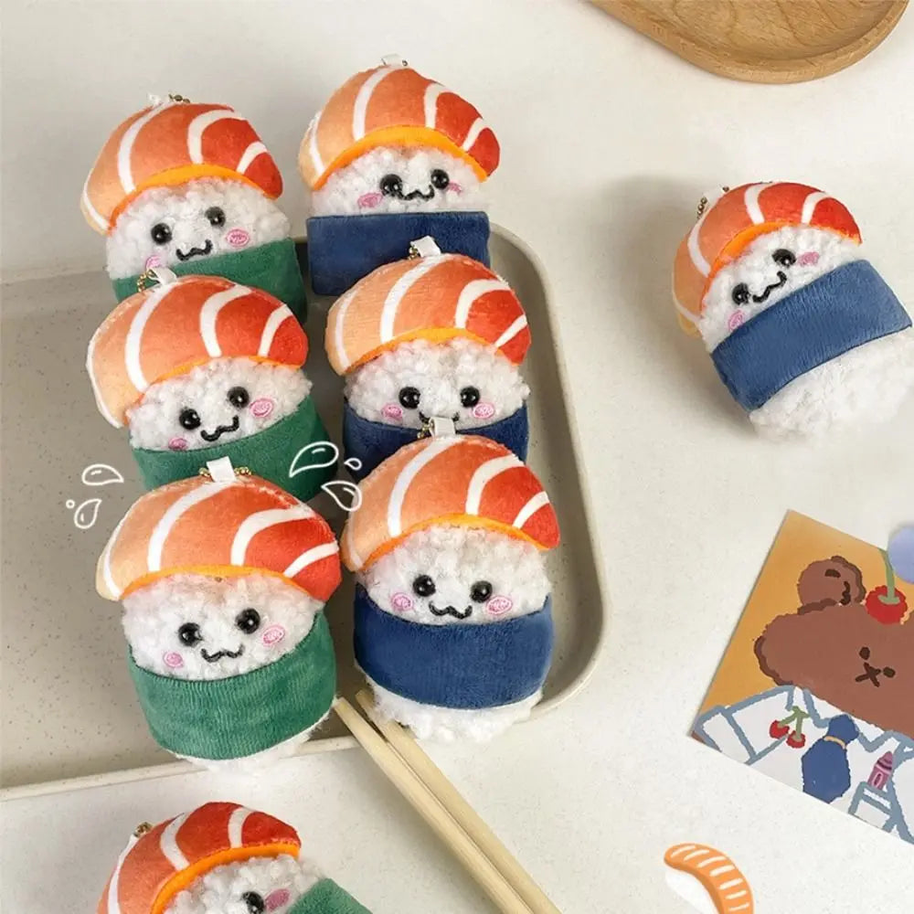 Salmon Sushi Keychain