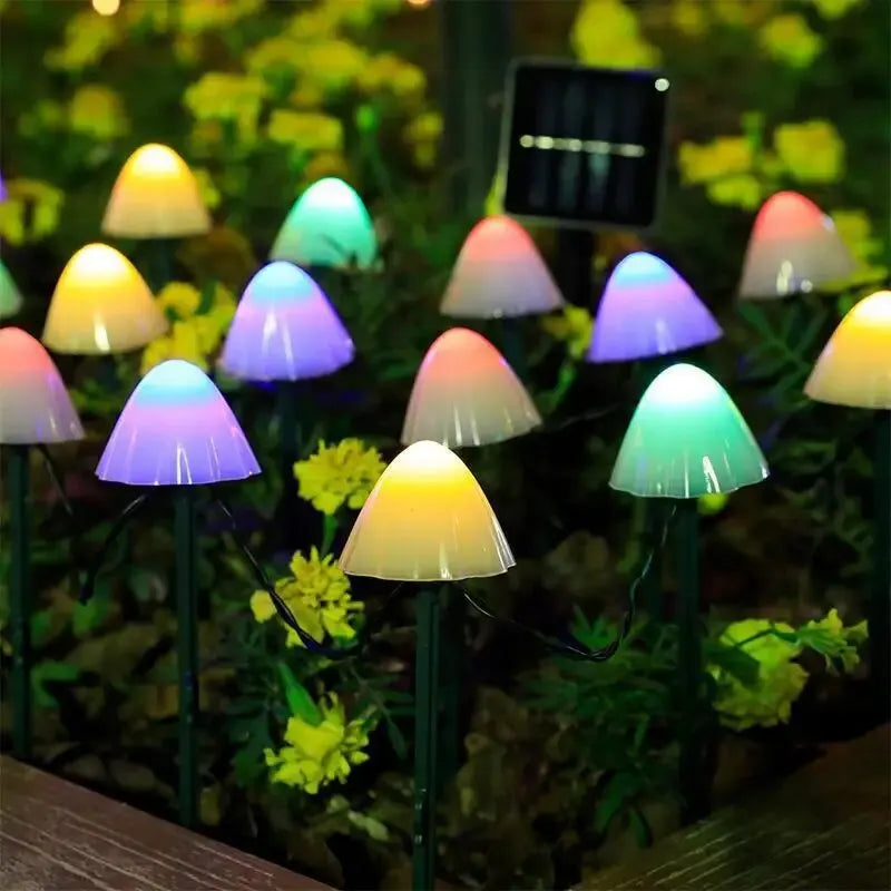 Solar Mushroom Solar LED