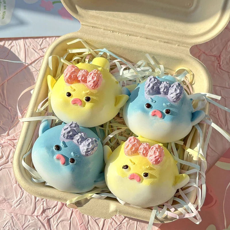 Angry Pufferfish Taba Squishie