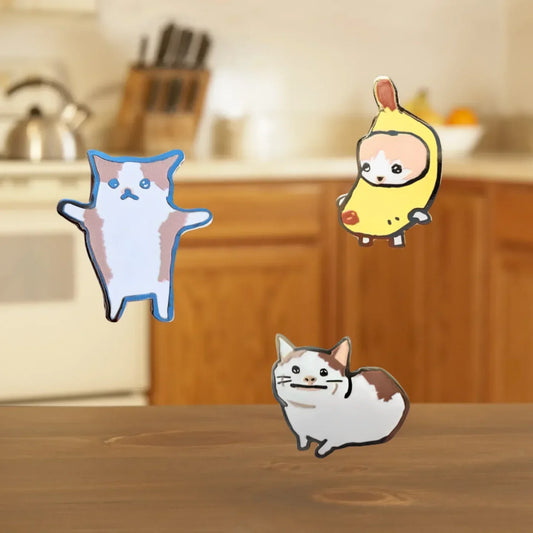 TikTok Meme Cat Pins