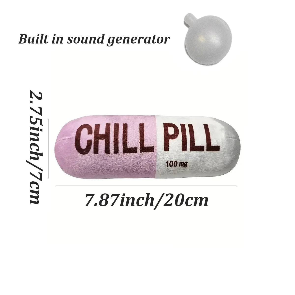 Chill Pill Plushie