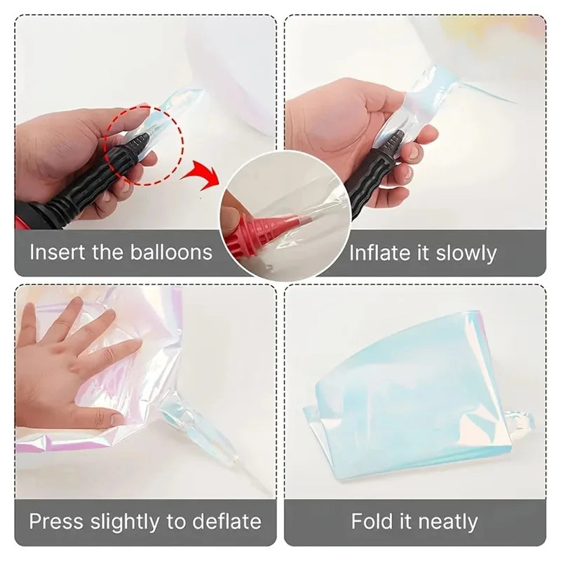 Small Iridescent Balloons