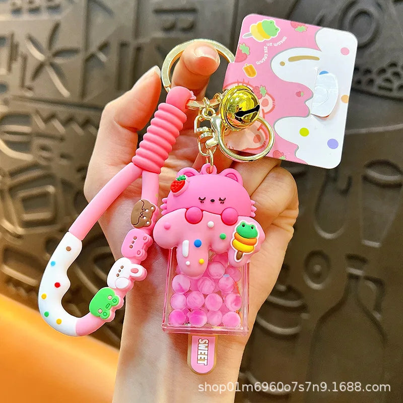 Quicksand Ice Pop Keychain