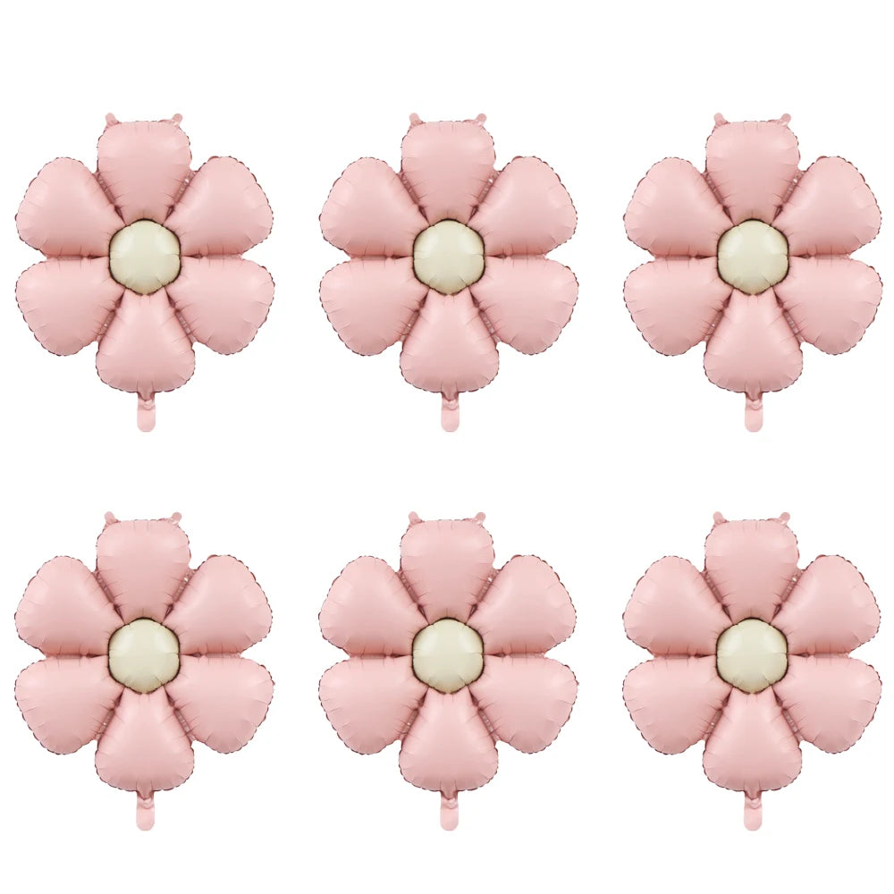 Pastel Daisy Balloons