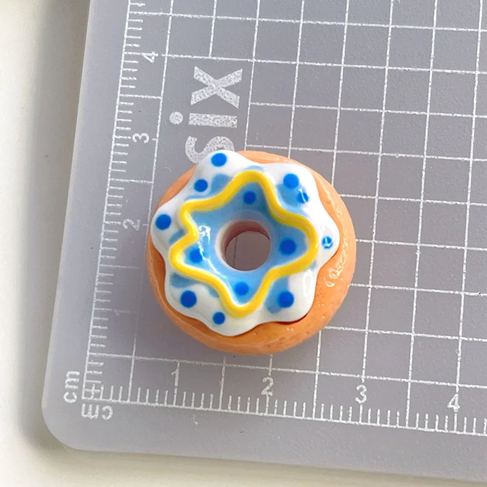 100pc Mini Resin Donuts
