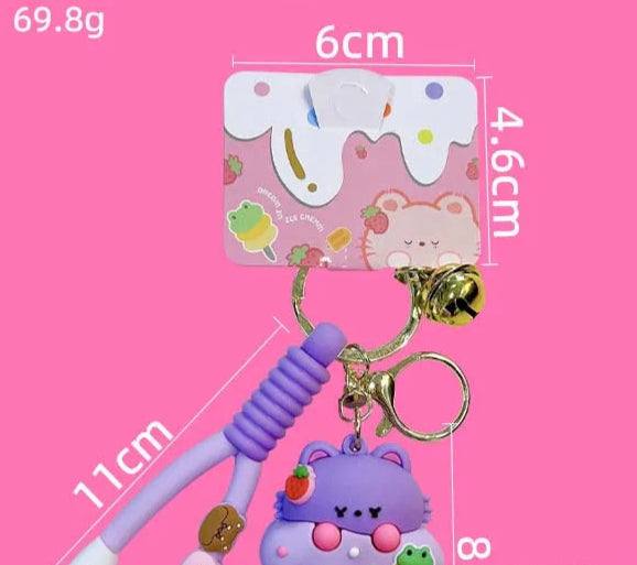 Quicksand Ice Pop Keychain