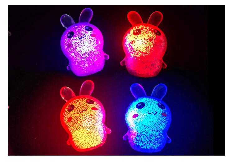 Glow-in-the-Dark Bunny Squishie