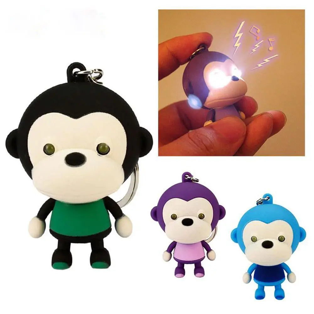 Electric Monkey Keychain